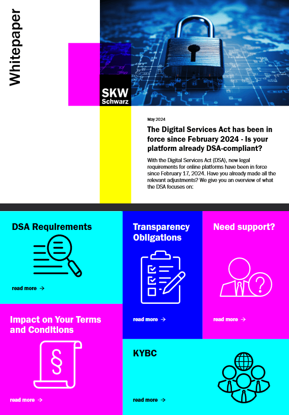 The Digital Services Act has been in force since February 2024 - Is your platform already DSA-compliant? 