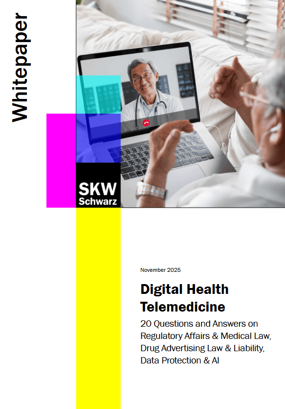 Digital Health Telemedicine: 20 Questions and Answers on Regulatory Affairs & Medical Law, Drug Advertising Law & Liability, Data Protection & AI