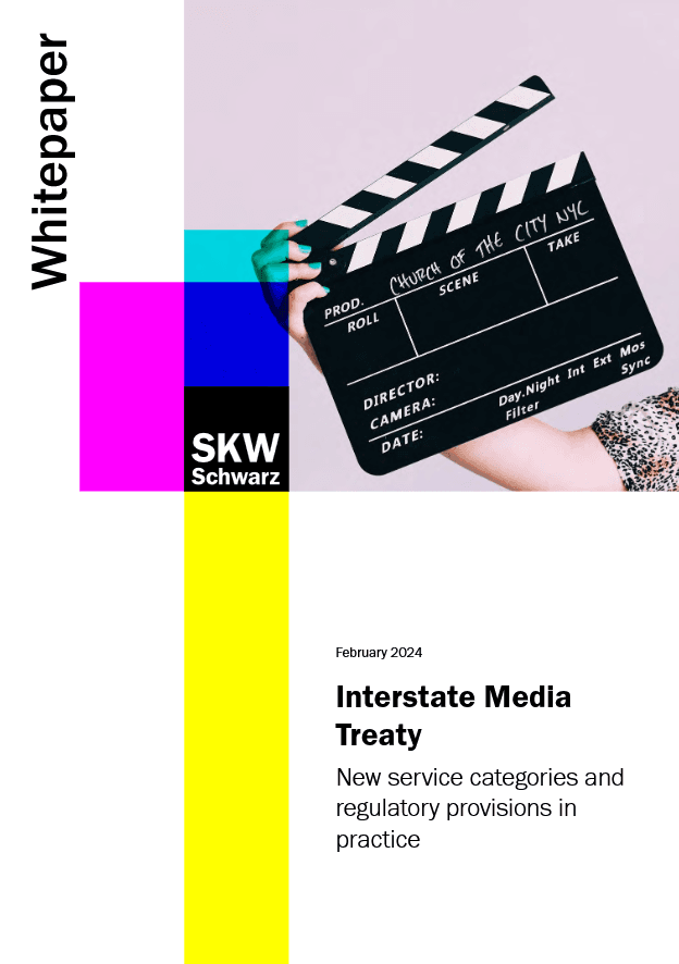 Interstate Media Treaty – New service categories and regulatory provisions in practice